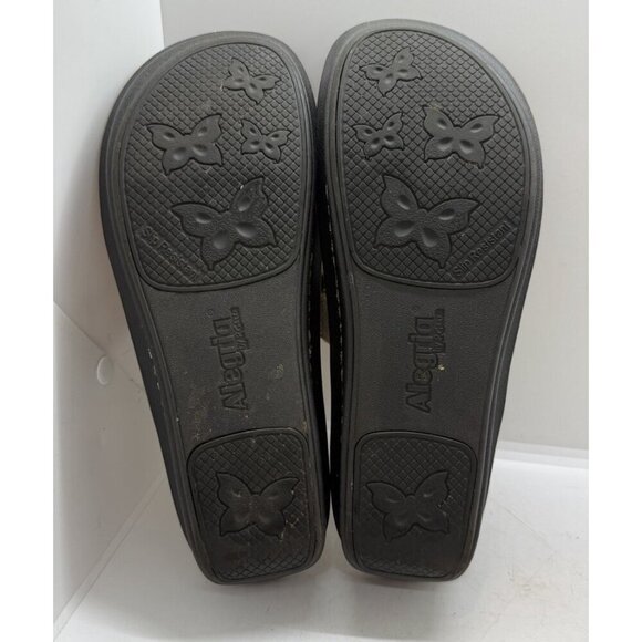 Alegria CAR-817 Carina Naturally Leather Thong Sandals EU 41 US 10.5-11 Platform - Picture 9 of 9